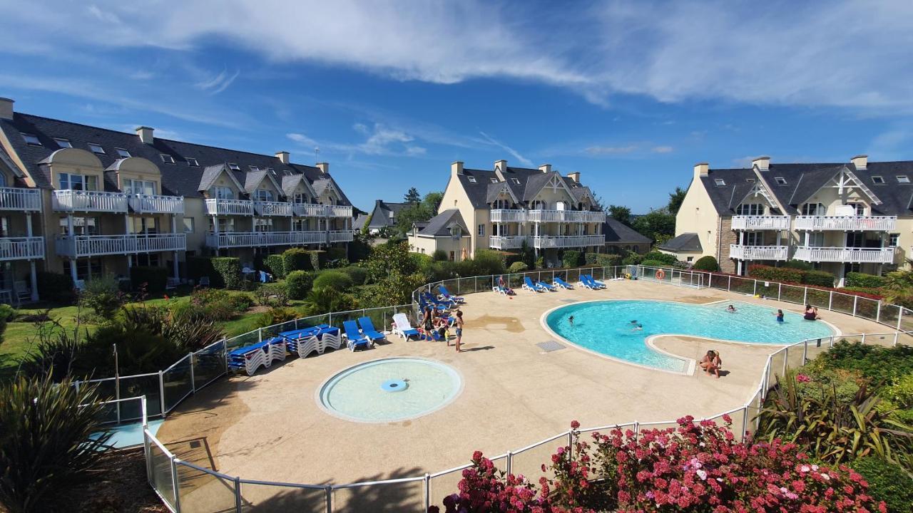Vacances O Cap Coz - Jardin Vue Mer Et Piscine - Residence Cap Azur Fouesnant Dış mekan fotoğraf